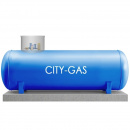 Газгольдер City Gas объемом 6400 л Евростандарт-1