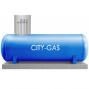 Газгольдер City Gas объемом 10000 л Евростандарт-2